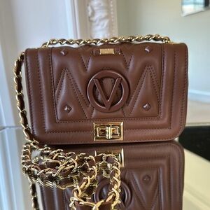 Valentino Bags by Mario Valentino Beatriz D Carob Crossbody Handbag
